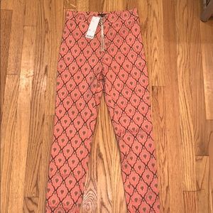 brand new cropped 70s style high waisted pants
